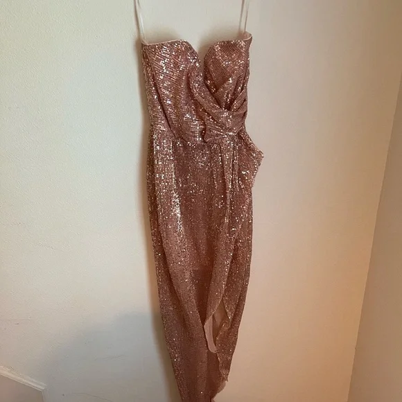 Kash Gown in Baby Pink - Picture 8 of 9